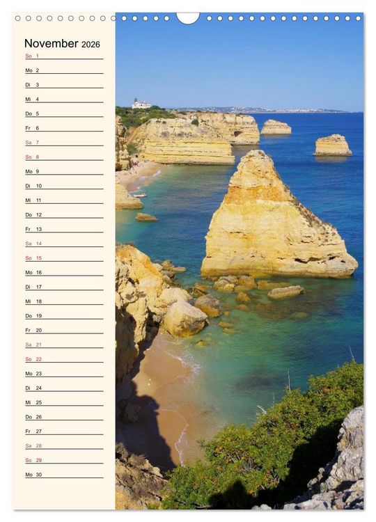Produktbild: Portugal (Wandkalender 2026 DIN A3 hoch), CALVENDO Monatskalender