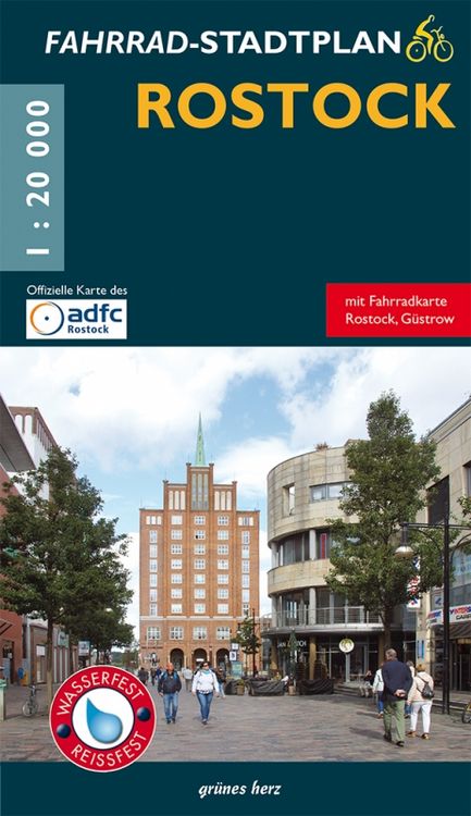 Produktbild: Fahrradstadtplan Rostock