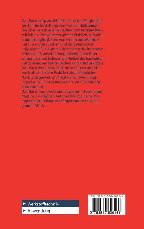 Produktbild: Faserverbundbauweisen