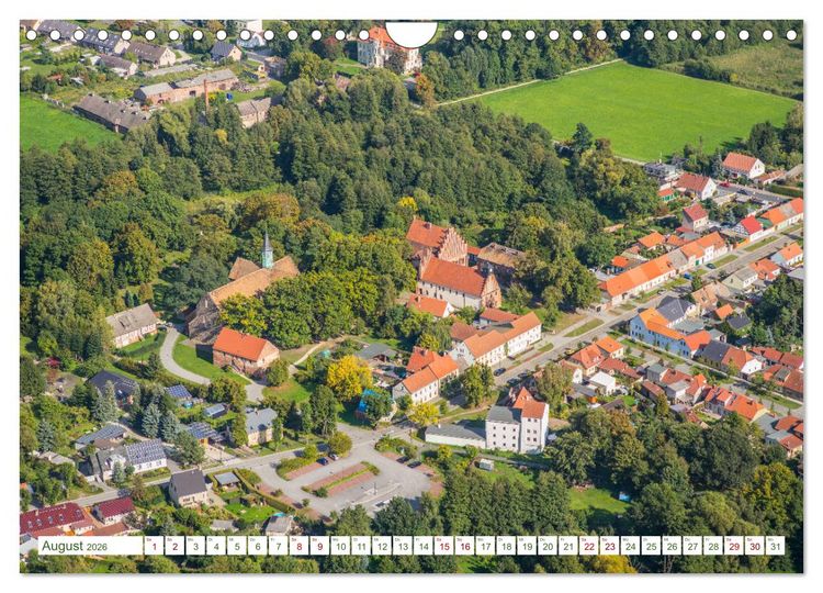 Produktbild: Der Fl&auml;ming aus der Vogelperspektive (Wandkalender 2026 DIN A4 quer), CALVENDO Monatskalender