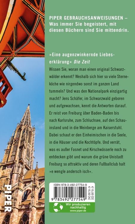 Produktbild: Gebrauchsanweisung f&uuml;r den Schwarzwald und Freiburg