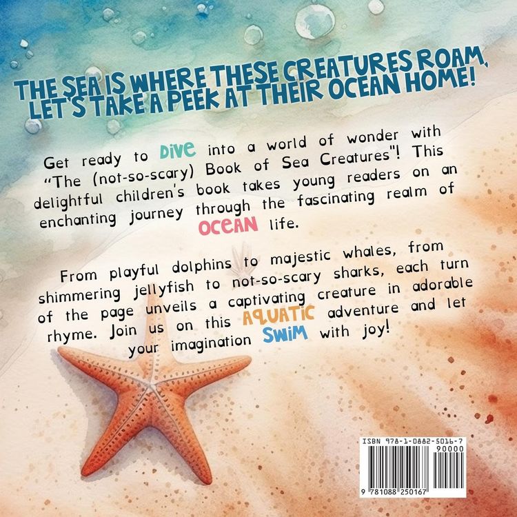 Produktbild: The (not-so-scary) Book of Sea Creatures