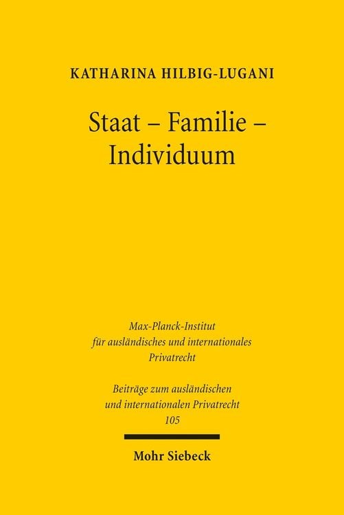 Produktbild: Staat - Familie - Individuum