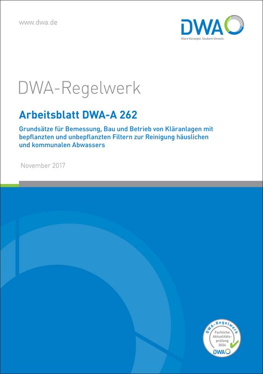 Produktbild: Arbeitsblatt DWA-A 262