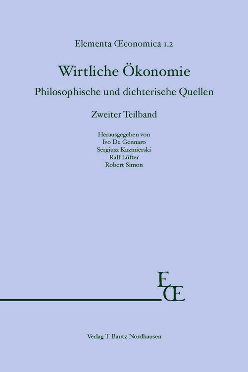 Produktbild: Wirtliche &Ouml;konomie