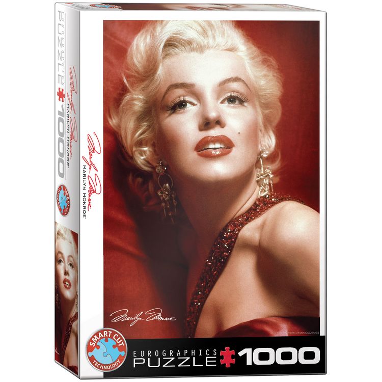 Produktbild: Marilyn Monroe Portrait in Rot (Puzzle)