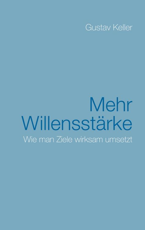 Produktbild: Mehr Willensst&auml;rke