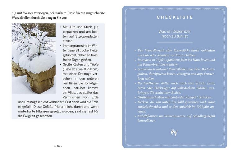 Produktbild: Das gro&szlig;e kleine Buch: Mein Garten im Winter