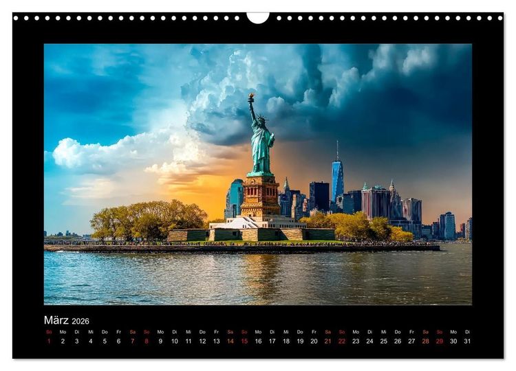 Produktbild: Horizonte entdecken - eine fotografische Weltreise (Wandkalender 2026 DIN A3 quer), CALVENDO Monatskalender