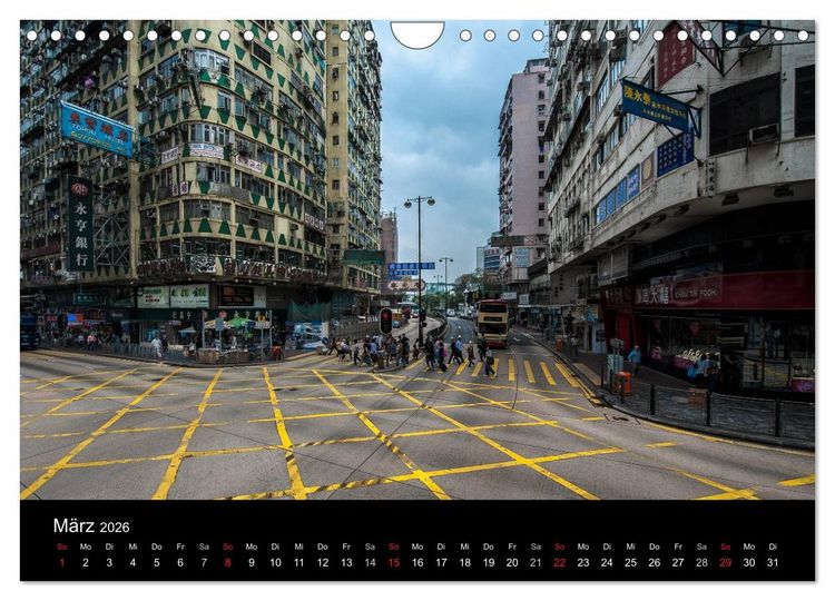 Produktbild: Hongkong (Wandkalender 2026 DIN A4 quer), CALVENDO Monatskalender