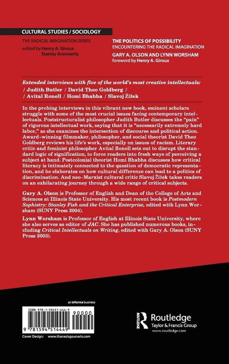 Produktbild: Politics of Possibility