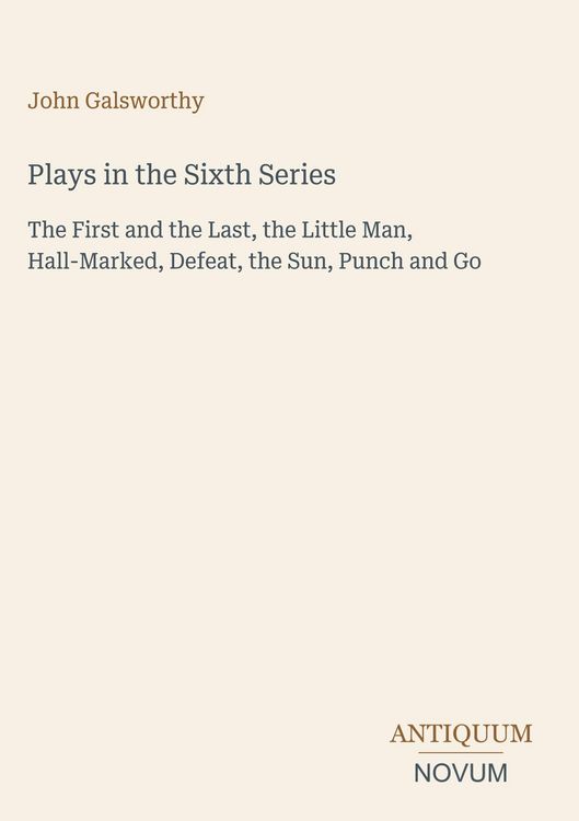 Produktbild: Plays in the Sixth Series