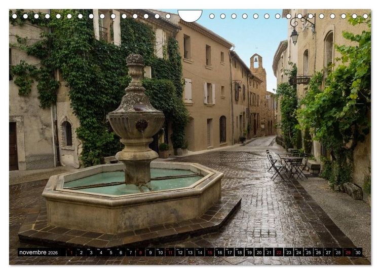 Produktbild: Un &eacute;t&eacute; en Provence dans le Luberon (Calendrier mural 2026 DIN A4 vertical), CALVENDO calendrier mensuel