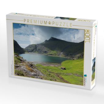 Produktbild: CALVENDO Puzzle Saksun, Streymoy, F&auml;r&ouml;er-Inseln | 1000 Teile Lege-Gr&ouml;&szlig;e 64x48cm Foto-Puzzle f&uuml;r gl&uuml;ckliche Stunden