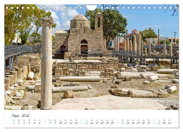 Produktbild: Zauberhaftes Zypern (Wandkalender 2026 DIN A4 quer), CALVENDO Monatskalender