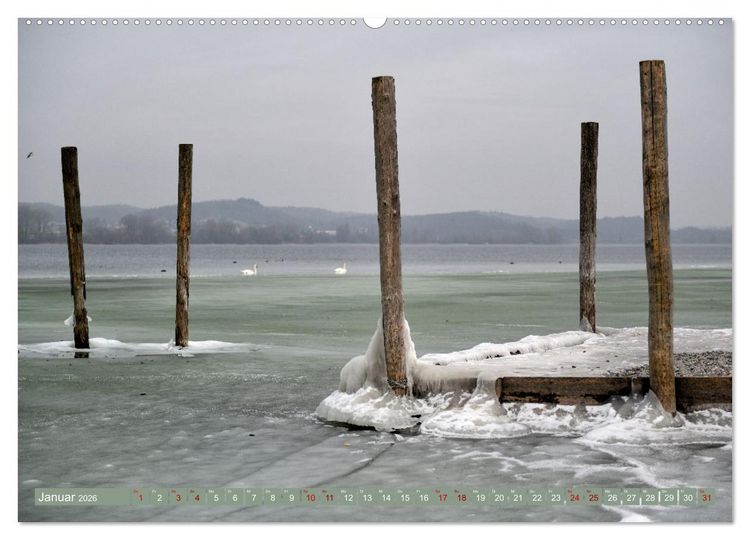 Produktbild: Zauberhafter Westlicher Bodensee (Wandkalender 2026 DIN A2 quer), CALVENDO Monatskalender