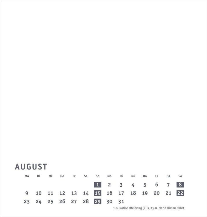 Produktbild: Premium-Bastelkalender wei&szlig; mittel 2027