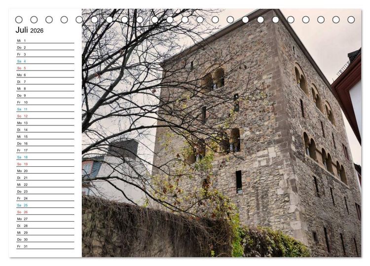 Produktbild: Mainz - Ansichtssache (Tischkalender 2026 DIN A5 quer), CALVENDO Monatskalender