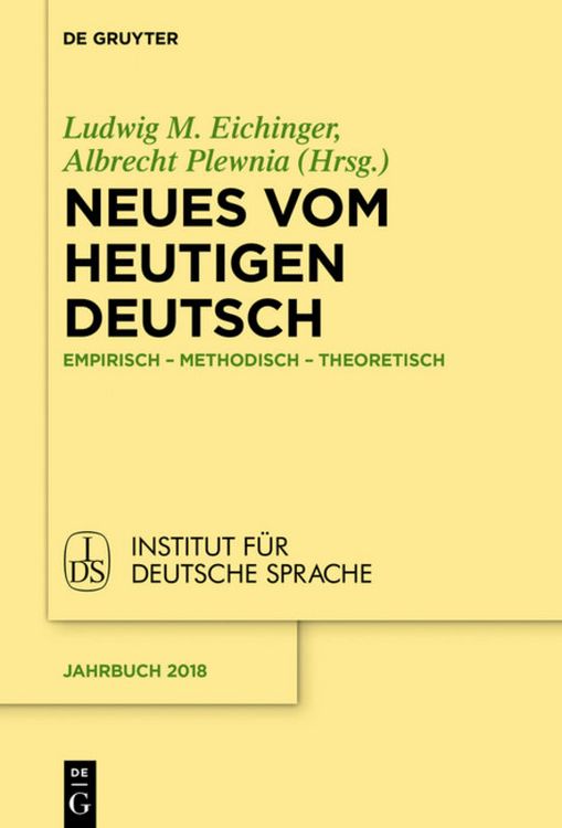 Produktbild: Neues vom heutigen Deutsch