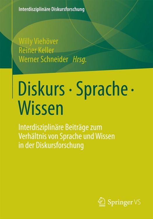 Produktbild: Diskurs - Sprache - Wissen