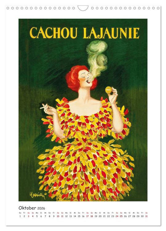 Produktbild: Leonetto Cappiello - Das goldene Zeitalter der Werbekunst (Wandkalender 2026 DIN A3 hoch), CALVENDO Monatskalender