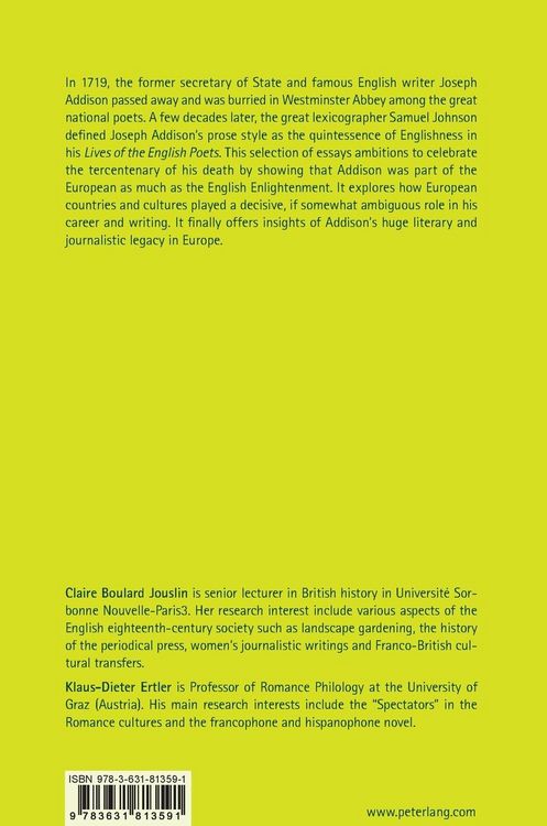 Produktbild: Addison and Europe / Addison et l&rsquo;Europe
