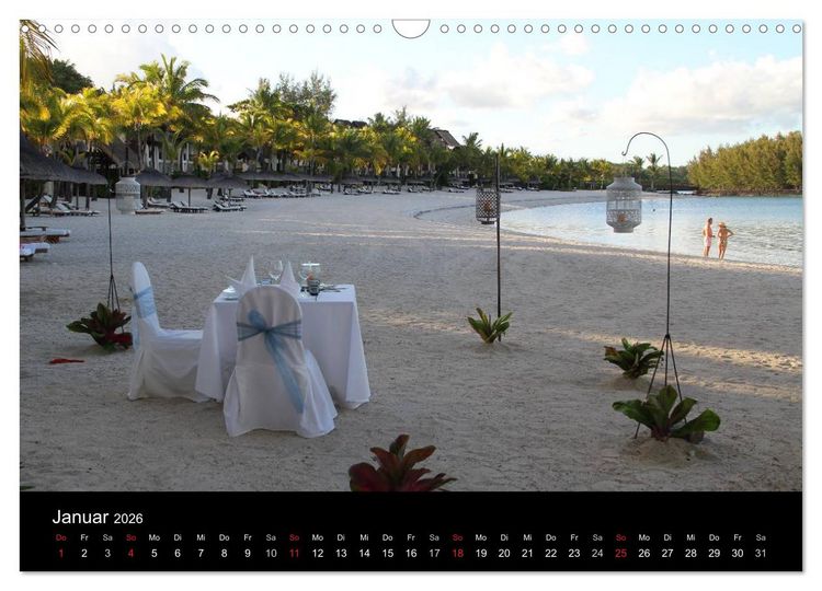 Produktbild: Trauminsel Mauritius (Wandkalender 2026 DIN A3 quer), CALVENDO Monatskalender