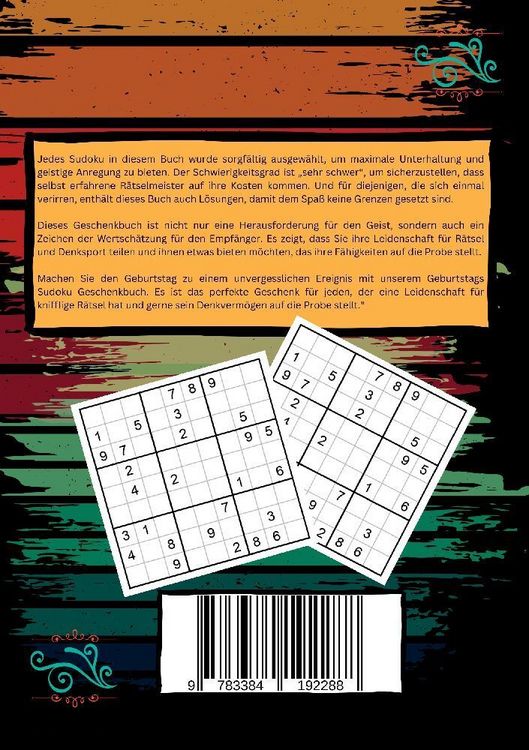 Produktbild: 18. Geburtstag- Sudoku Geschenkbuch