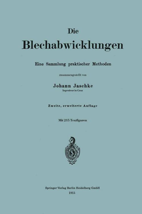 Produktbild: Die Blechabwicklungen