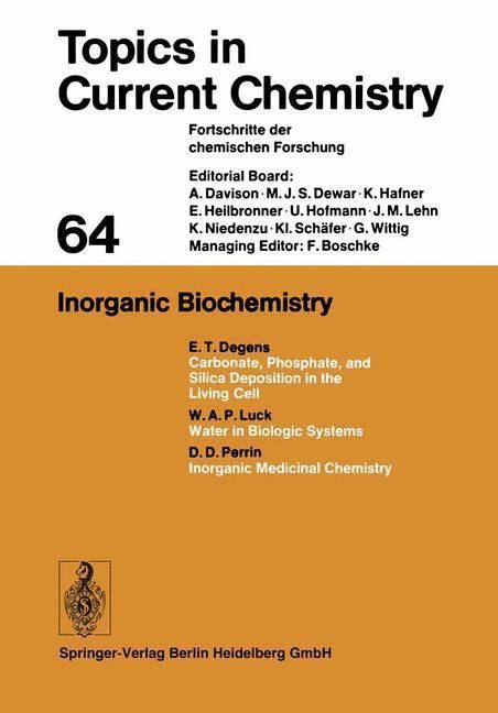 Produktbild: Inorganic Biochemistry