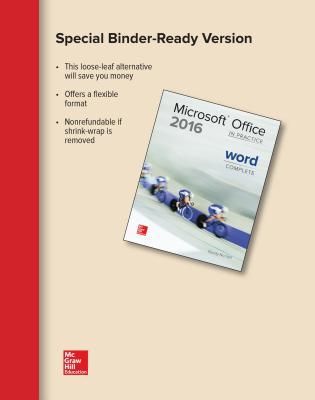 Produktbild: Looseleaf for Microsoft Office Word 2016 Complete: In Practice