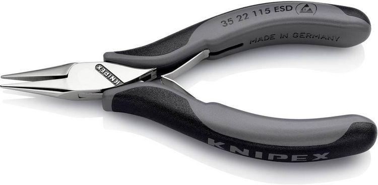 Produktbild: Knipex 35 22 115 ESD ESD Spitzzange Gerade 115mm
