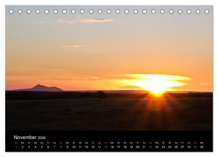 Produktbild: Himmels-Bilder - Die gro&szlig;e Weite (Tischkalender 2026 DIN A5 quer), CALVENDO Monatskalender