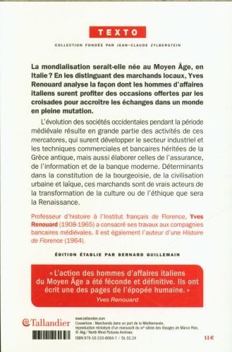 Produktbild: Les hommes d'affaires italiens du Moyen Age