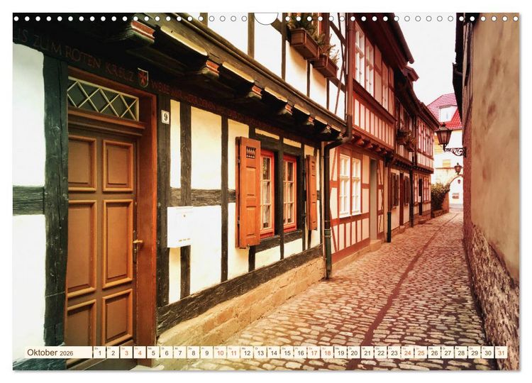 Produktbild: ERFURT obercool (Wandkalender 2026 DIN A3 quer), CALVENDO Monatskalender