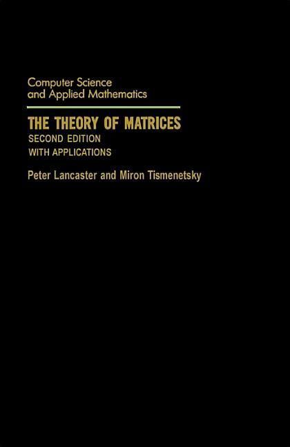 Produktbild: The Theory of Matrices