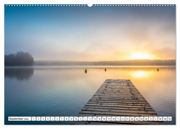 Produktbild: Traumhaftes Mecklenburg-Vorpommern (hochwertiger Premium Wandkalender 2026 DIN A2 quer), Kunstdruck in Hochglanz