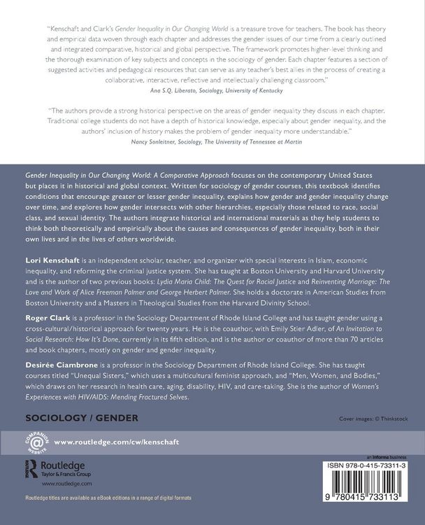 Produktbild: Gender Inequality in Our Changing World