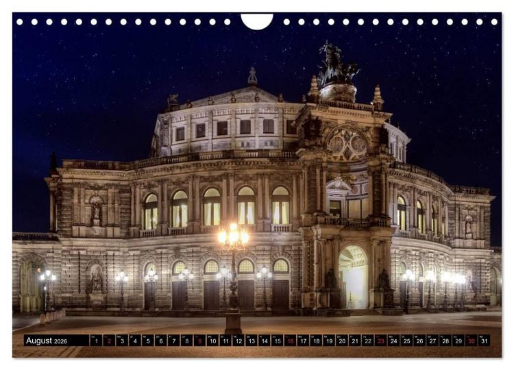 Produktbild: Dresden Die Perle an der Elbe (Wandkalender 2026 DIN A4 quer), CALVENDO Monatskalender