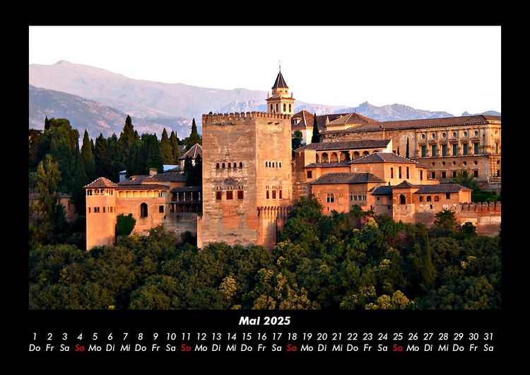 Produktbild: Spanien 2025 Fotokalender DIN A3