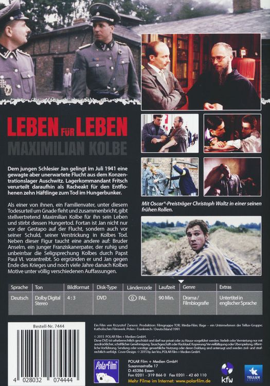 Produktbild: Leben f&uuml;r Leben - Maximilian Kolbe