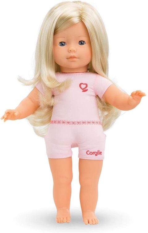 Corolle 9000200050 - Ma Corolle Paloma, Weichkörperpuppe, Puppe, Ankleidepuppe 36 cm