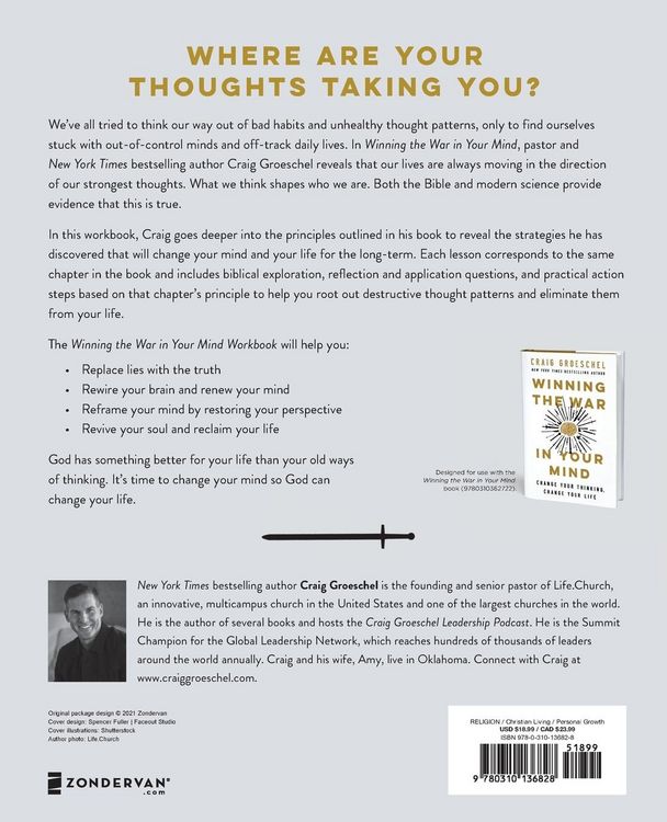 Produktbild: The Winning the War in Your Mind Workbook