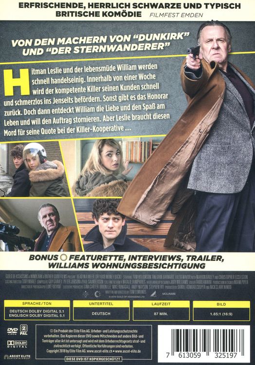 Produktbild: Dead in a Week (oder Geld zur&uuml;ck)