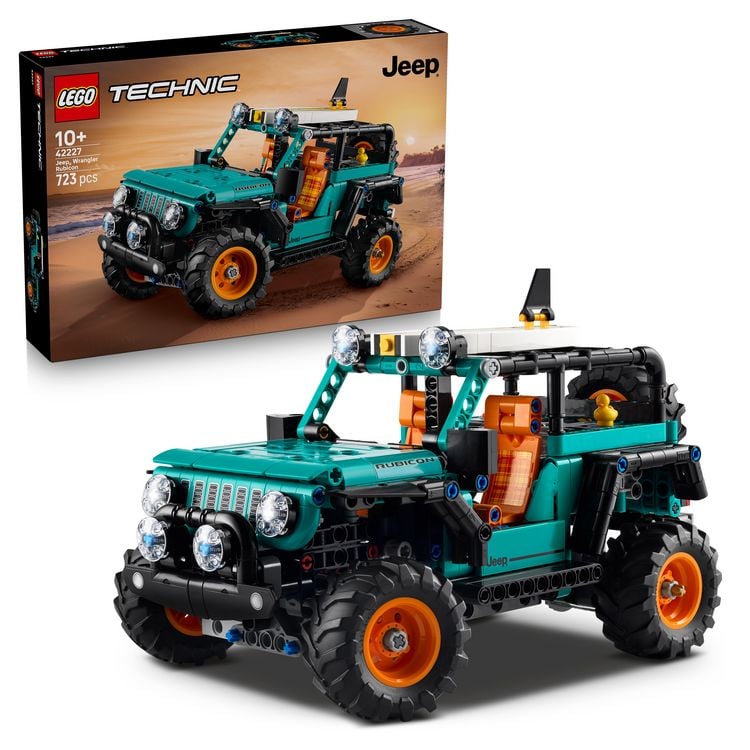 Produktbild: LEGO Technic 42227 Jeep Wrangler Rubicon Gel&auml;ndewagen, Spielzeug ab 10