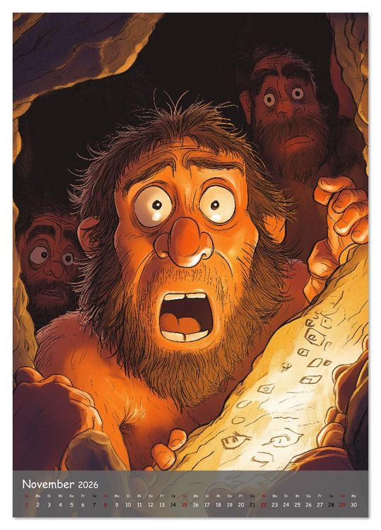 Produktbild: Der Neandertaler - Das vergessene Volk (Tischkalender 2026 DIN A5 hoch), CALVENDO Monatskalender