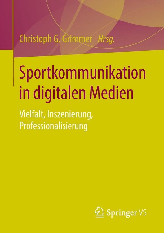 Produktbild: Sportkommunikation in digitalen Medien