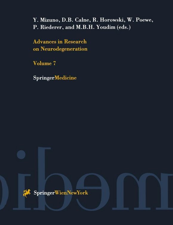 Produktbild: Advances in Research on Neurodegeneration