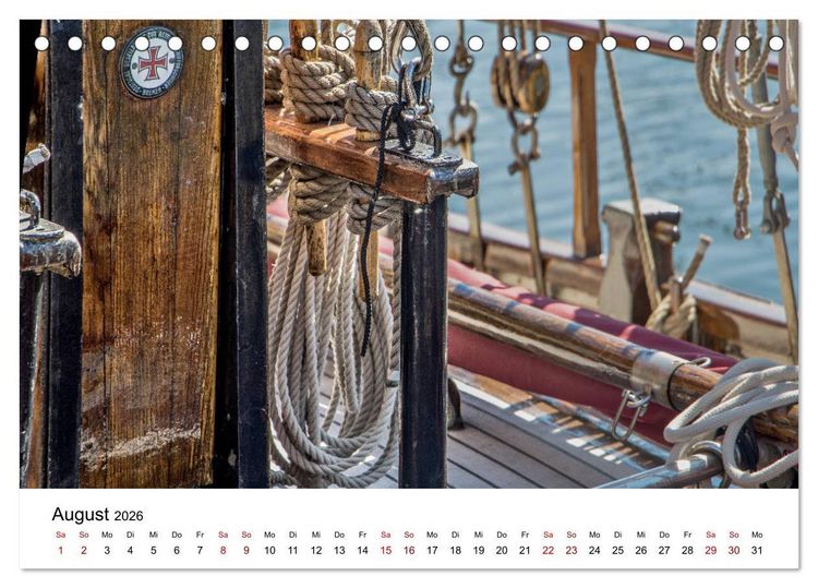Produktbild: Ein Tag auf der Insel Hiddensee (Tischkalender 2026 DIN A5 quer), CALVENDO Monatskalender