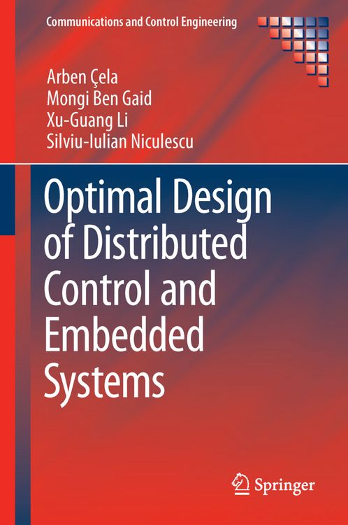 Produktbild: Optimal Design of Distributed Control and Embedded Systems